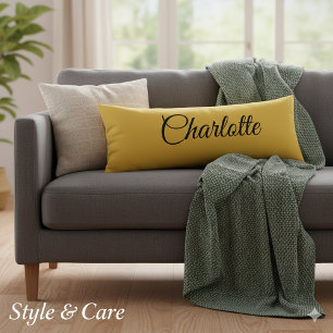 Custom Name Cozy Body Pillow Personalized Design