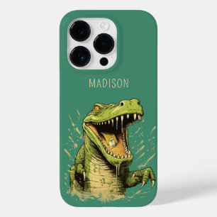 Custom Name Crocodile Case-Mate iPhone 14 Pro Case
