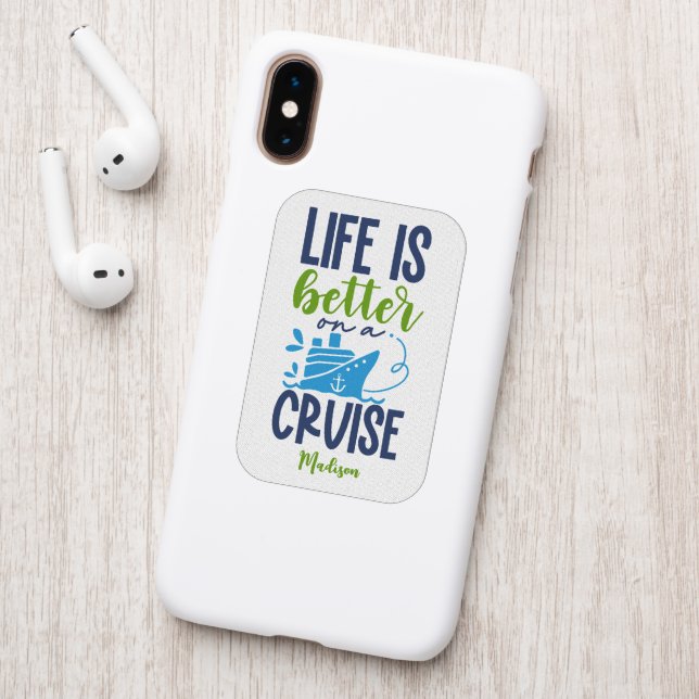 Custom Name Cruise Patch (On Phone Back)