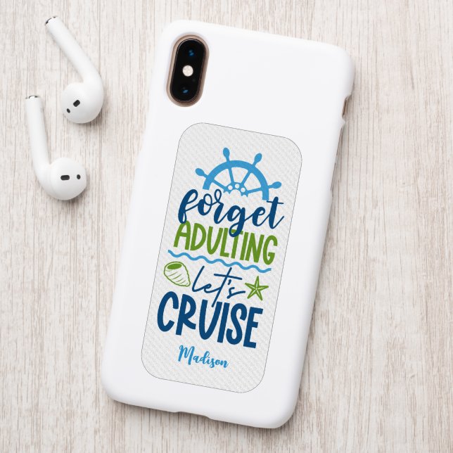 Custom Name Cruise Patch (On Phone Back)