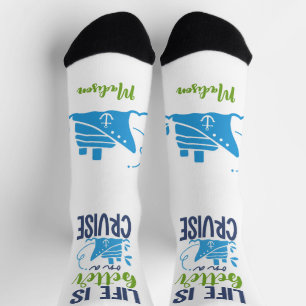 Custom Name Cruise Socks