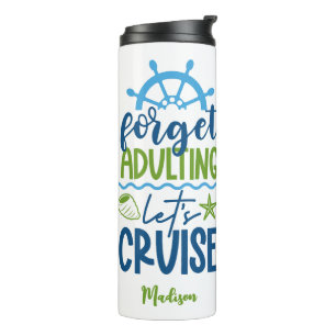 Custom Name Cruise Thermal Tumbler