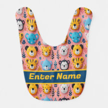 Custom Name Cute Animal Faces