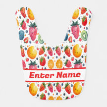 Custom Name Cute Cheerful Fruit