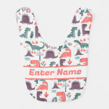 Custom Name Cute Dinosaurs