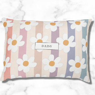 Custom Name Daisy Pet Bed