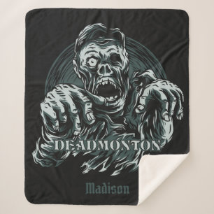 Custom name DEADMONTON blankets