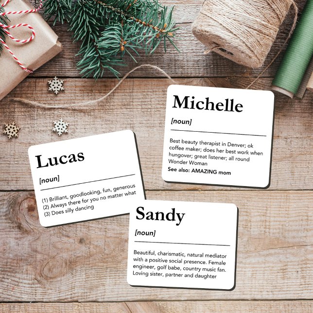 Custom Name Definition Friend Dictionary Funny  Sticker (Creator Uploaded)