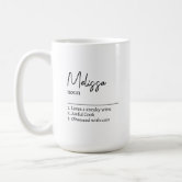 Definition of Mom Fun Dictionary Custom Mug