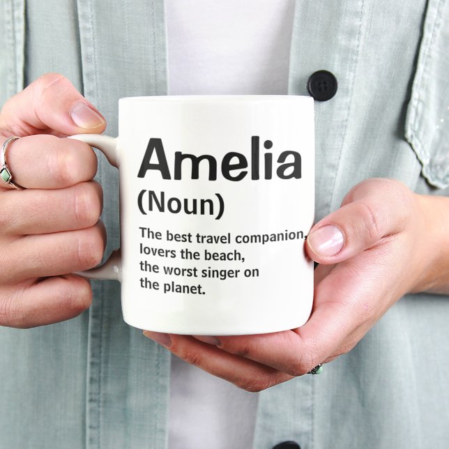 Custom Name Definition Mug Personalized Dictionary (Creator Uploaded)