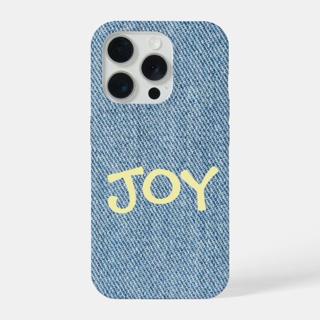 Custom Name Denim Jeans Phone Case (Back)