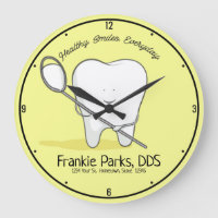 Custom NAME Dentist Office Tooth Healthy Smile