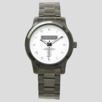Custom Name Dentistry Symbol Watch