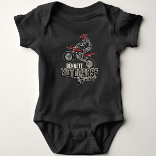 Motorcycle Long Sleeve Baby One-Piece for Sale