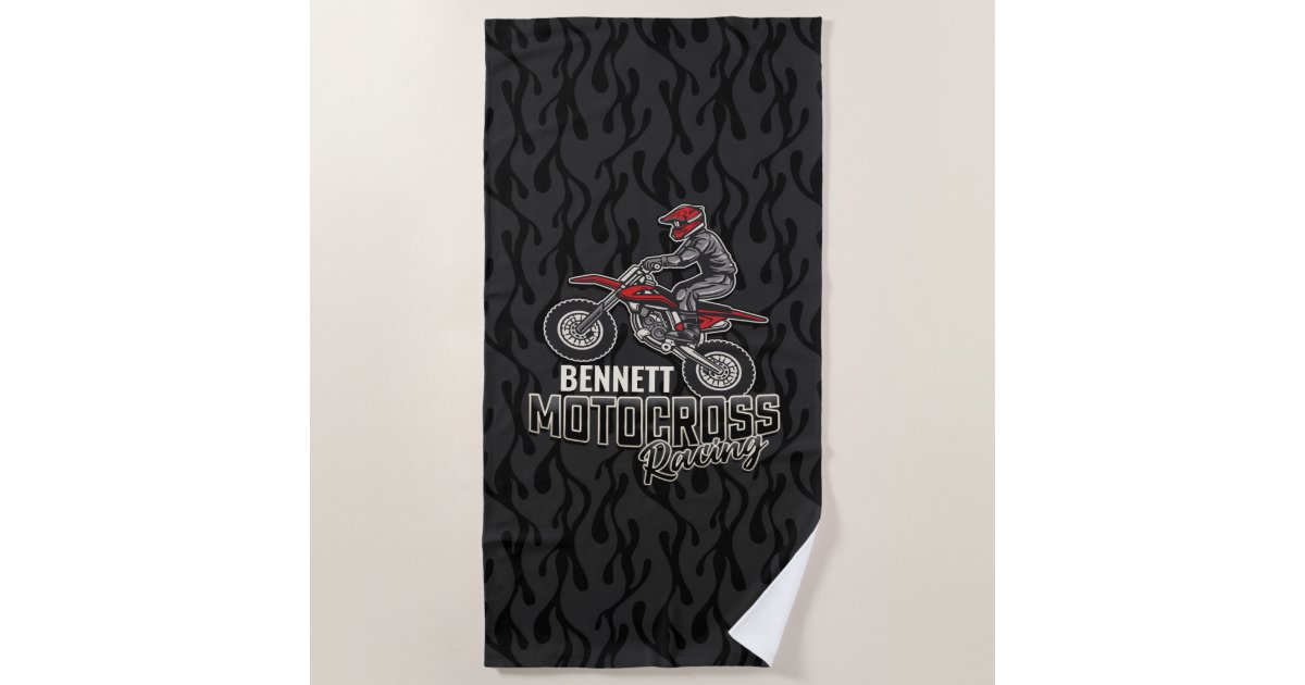 Drag Racing Beach Towel RBPu main image 0