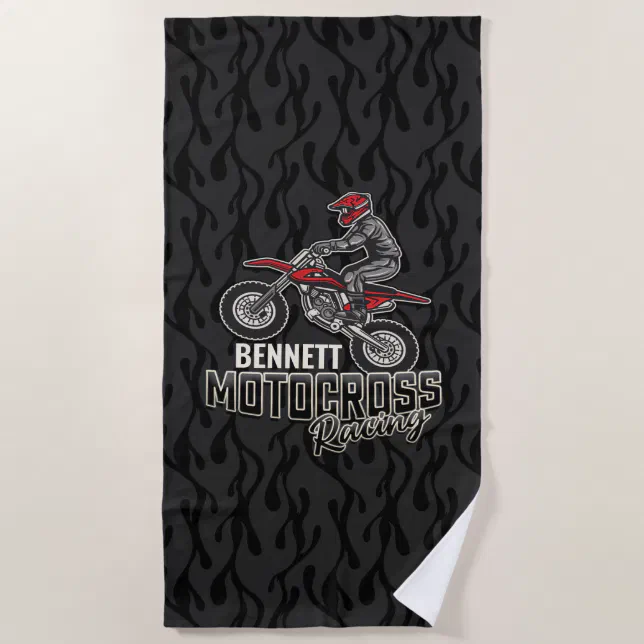 Drag Racing Beach Towel RBN main image 1