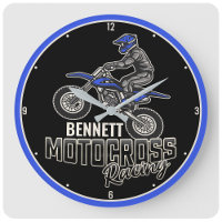 Custom NAME Dirt Bike Rider Motocross Racing