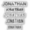 Custom Name Distressed Tumbler Decal Laptop