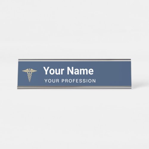Custom Name Doctor Nurse Professional Desk Name Plate