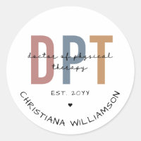 Custom Name DPT Doctor of Physical Therapy