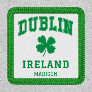 Custom Name Dublin Ireland Patch