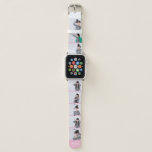 Custom Name | Eight Photo Or Selfie Collage Apple Watch Band at Zazzle