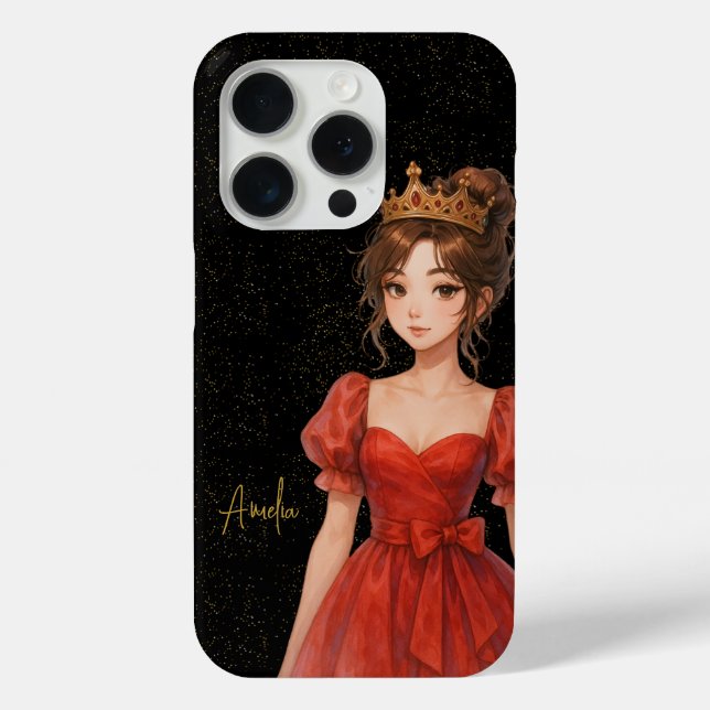 Custom name elegent queen phonecase Case-Mate iPhone case (Back)