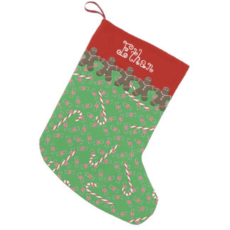 Gingerbread Man Christmas Stockings & Gingerbread Man Xmas Stocking ...