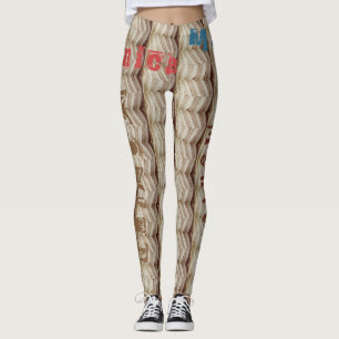 Custom Name Exercise Leggings