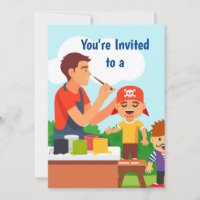 Custom Name Face Painting/ Birthday Party