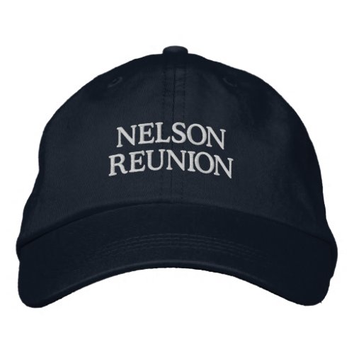 Custom Name Family Reunion Monogrammed
