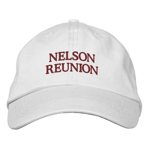 Custom Name Family Reunion Monogrammed