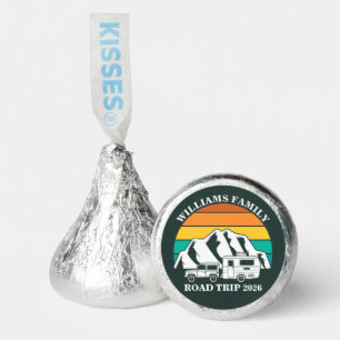 custom name family vacation mountain Road Trip Hershey®'s Kisses®