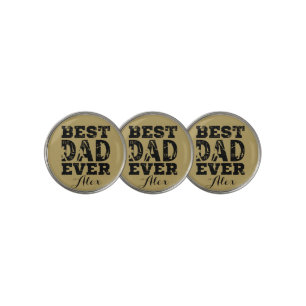 Custom Name Father's Day Golf Ball Marker