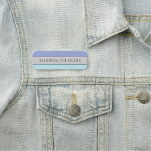 Custom Name Faux Glitter Bling Tag