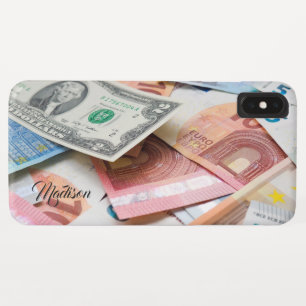 Custom name Faux Money phone cases