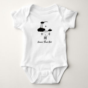 Custom Name First Eid Baby Bodysuit - Personalized