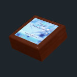 Custom Name, First Wedding Anniversary Sparkle Gift Box<br><div class="desc">This beautiful gift, souvenir, giveaway and party essential is perfect for that first wedding anniversary! Fully Customizable!</div>