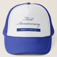 Custom Name, First Wedding Anniversary Sparkle
