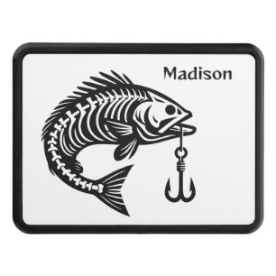 Custom Name Fish Hitch Cover