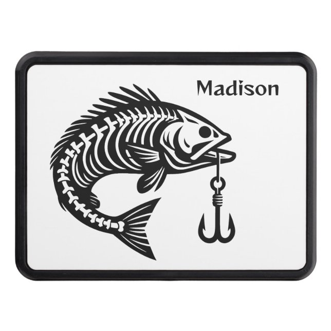 Custom Name Fish Hitch Cover (Front)