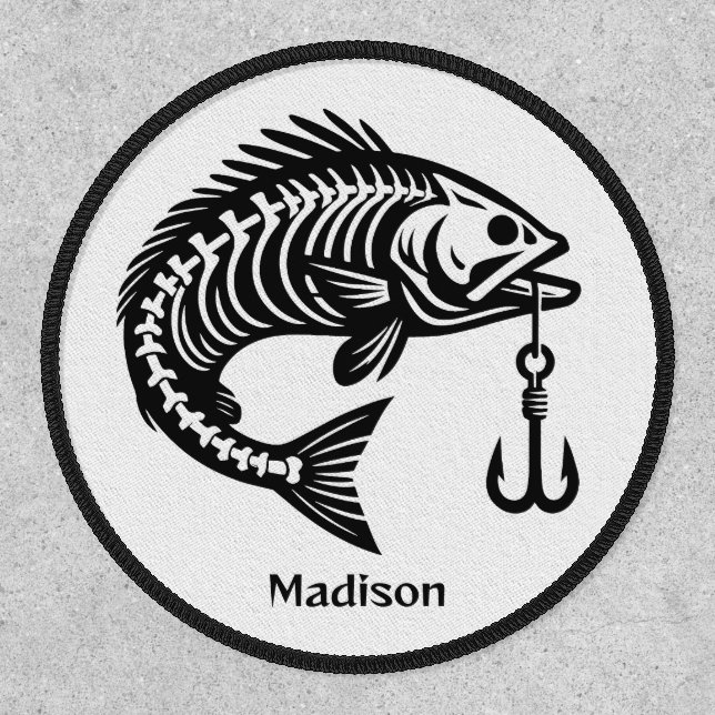 Custom Name Fish Patch (Front)