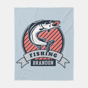 Custom name Fisher fleece blankets