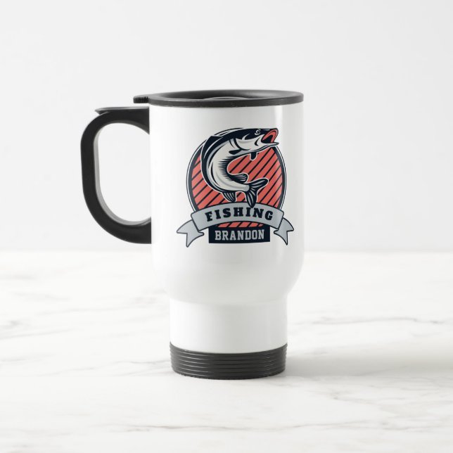 Custom name Fisher mugs (Left)
