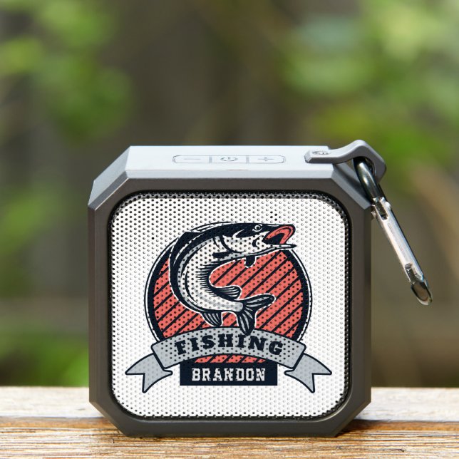 Custom Name Fishing Bluetooth Speaker (Insitu(Outdoor))