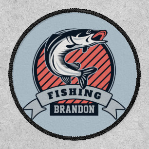Custom Name FISHING Patch
