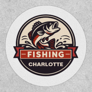 Custom Name Fishing Patch