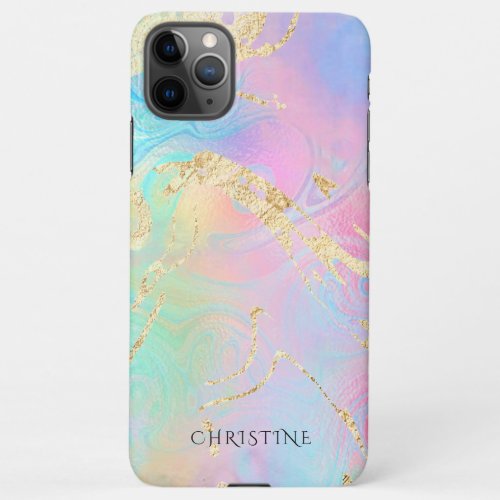 custom name fluid marble iPhone 11Pro max case