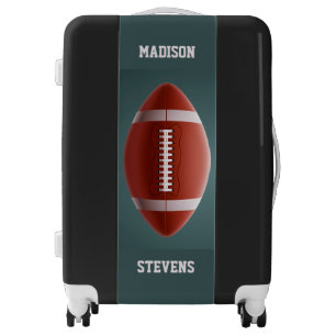 Custom name FOOTBALL luggage