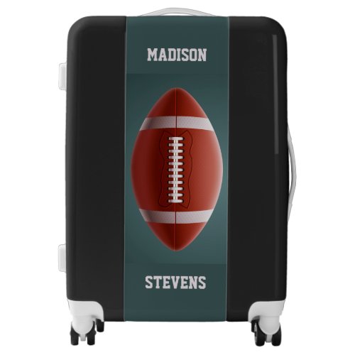 Custom name FOOTBALL luggage